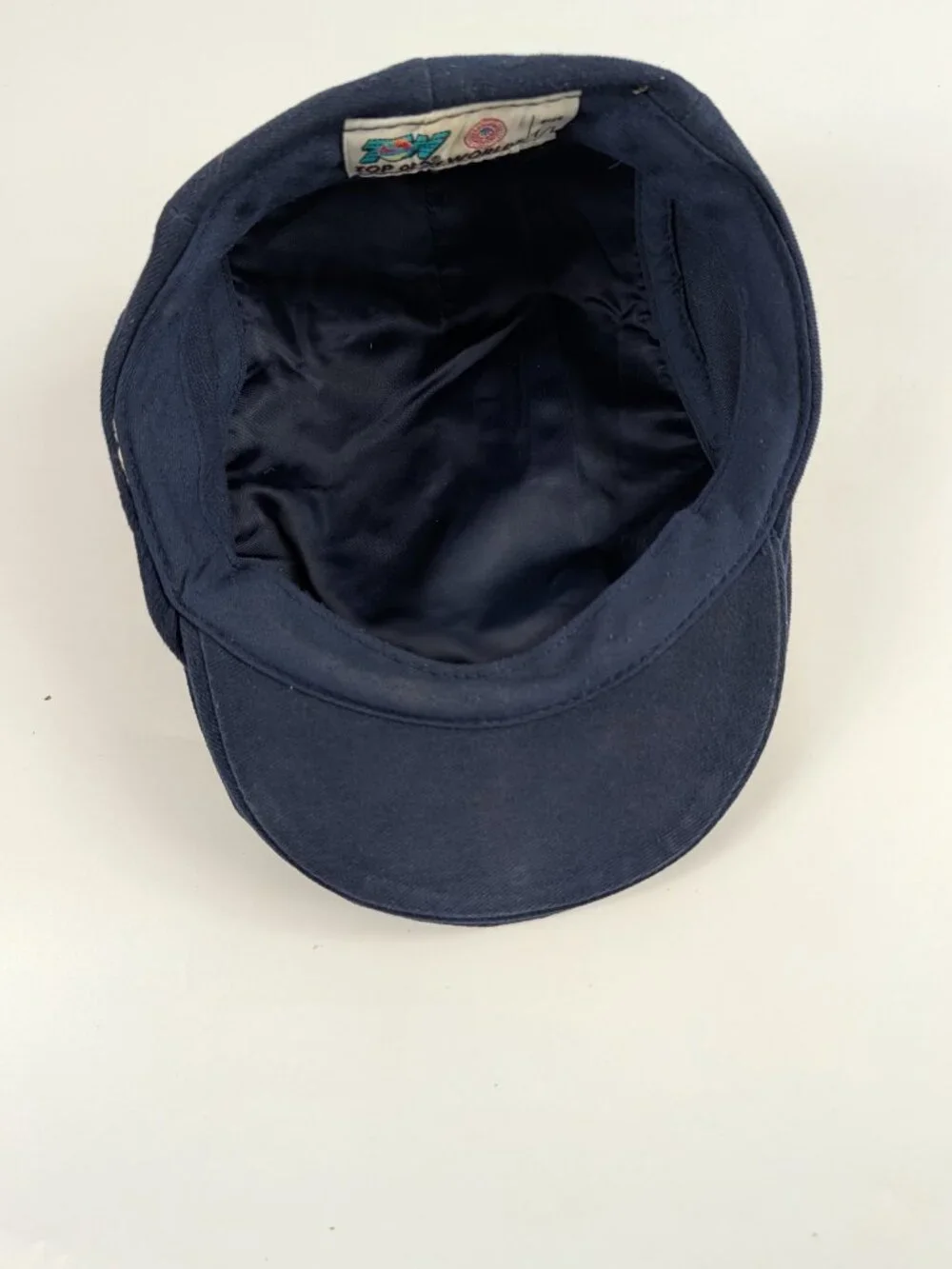Vintage Top Of The World University of Michigan Newsboy Cabbie Hat Taiwan Sz M/L